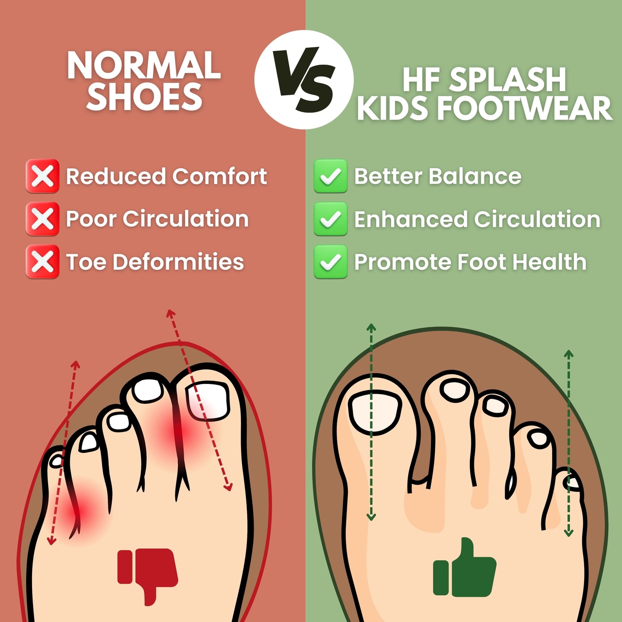 Lightweight & Non-Slip Kids Barefoot Shoes!