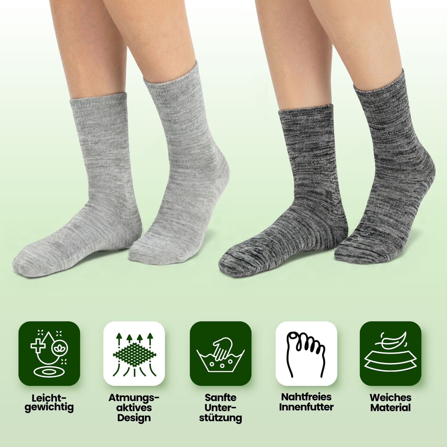 Warum Casual-Komfortsocken?