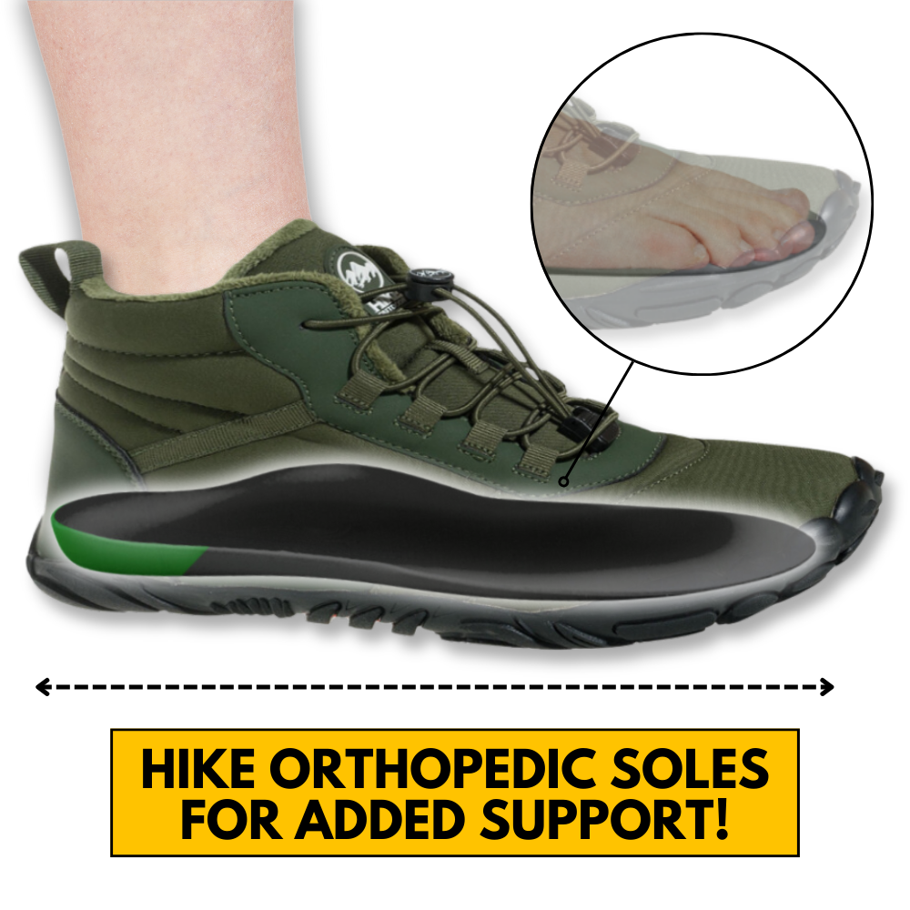 HIKE® Outdoor Pro - Slip resistant & waterproof barefoot shoe (+ Ortho Insole)