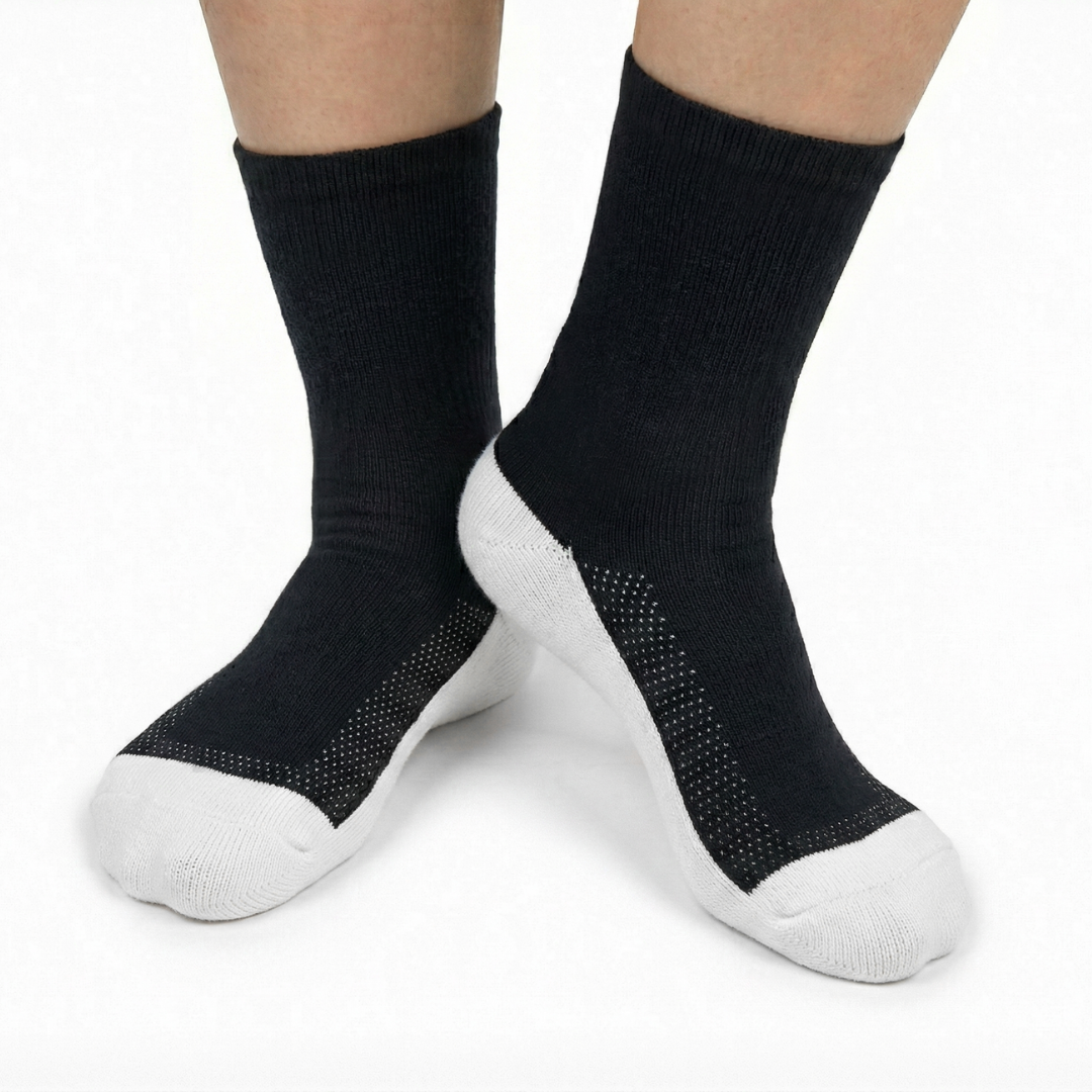 HF Chaussettes confort diabétique – Technologie anti-humidité pour une meilleure circulation sanguine