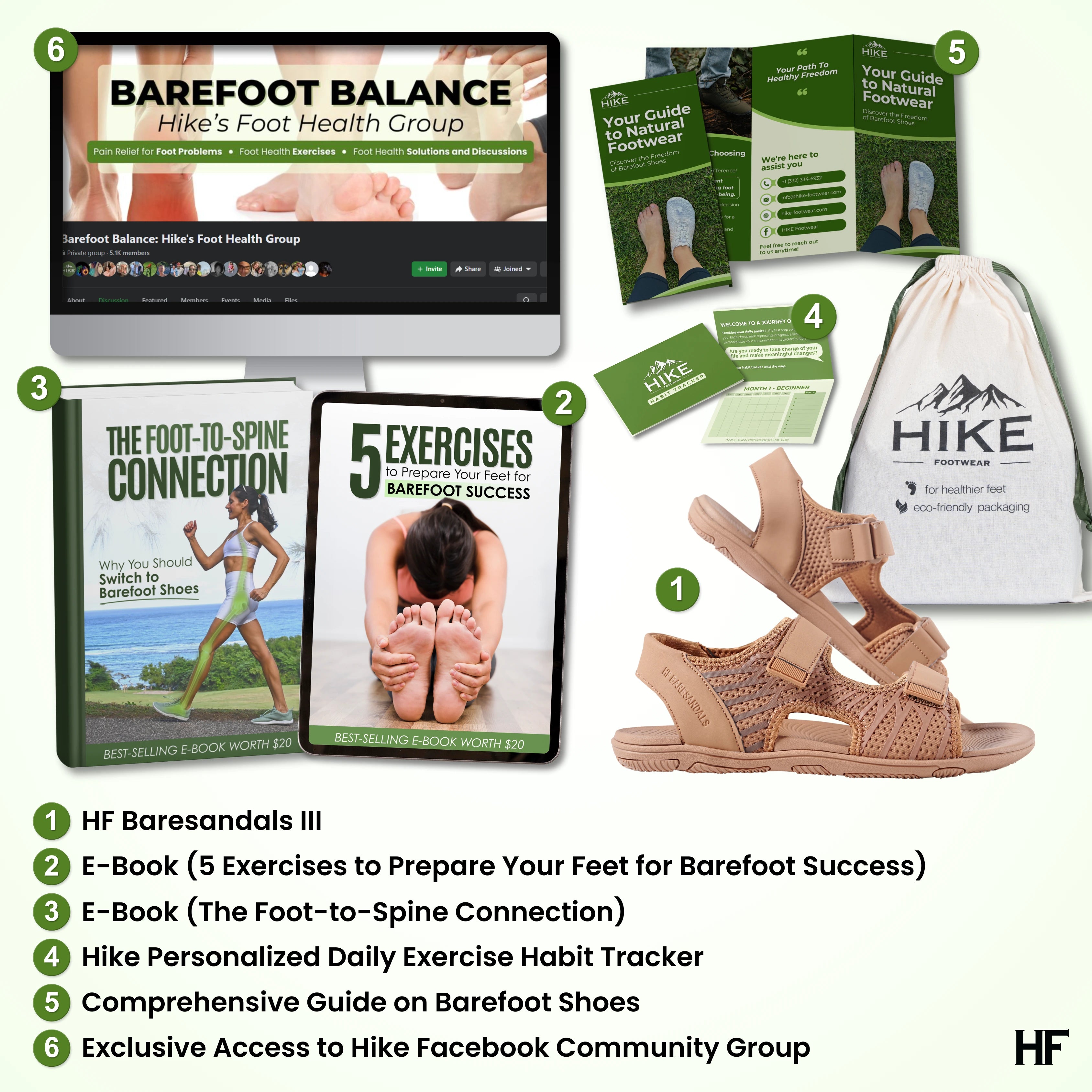 HF Baresandals III