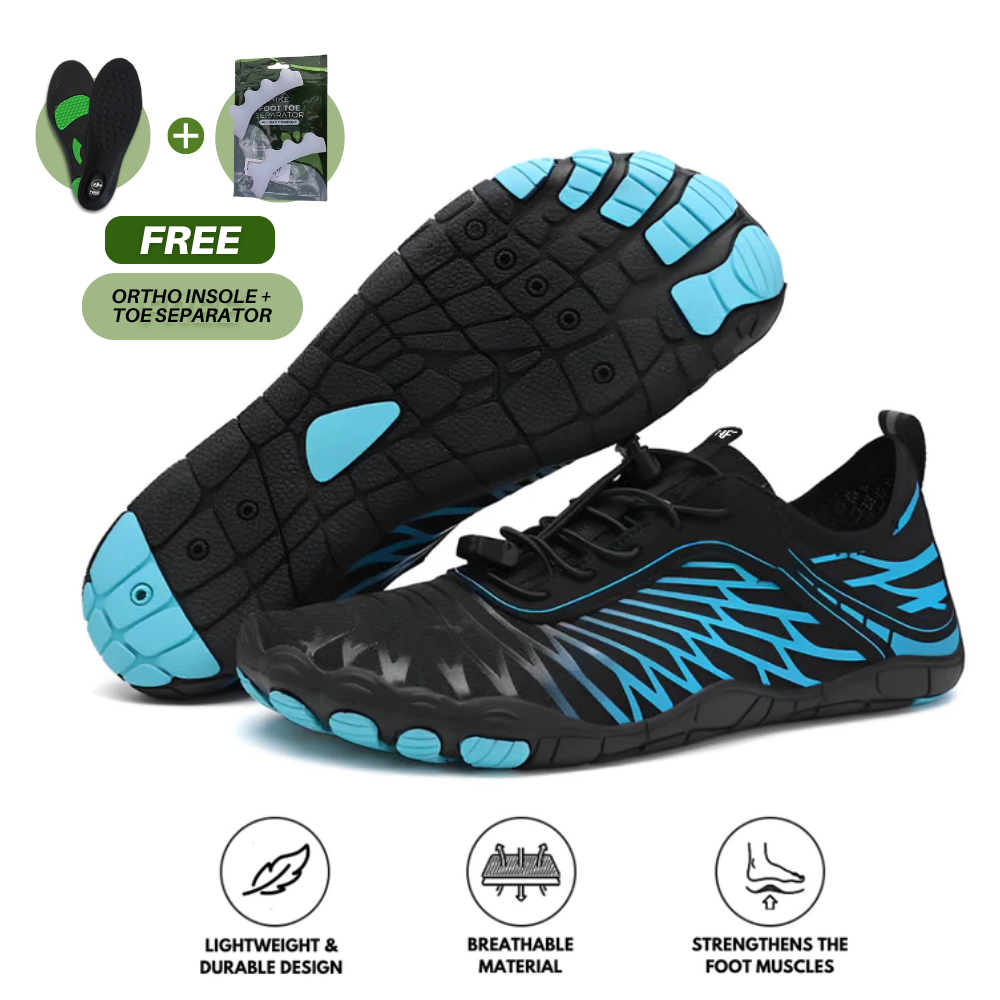 Lorax Pro - Healthy & non-slip barefoot shoes - FREE Ortho Insole + Toe Separator