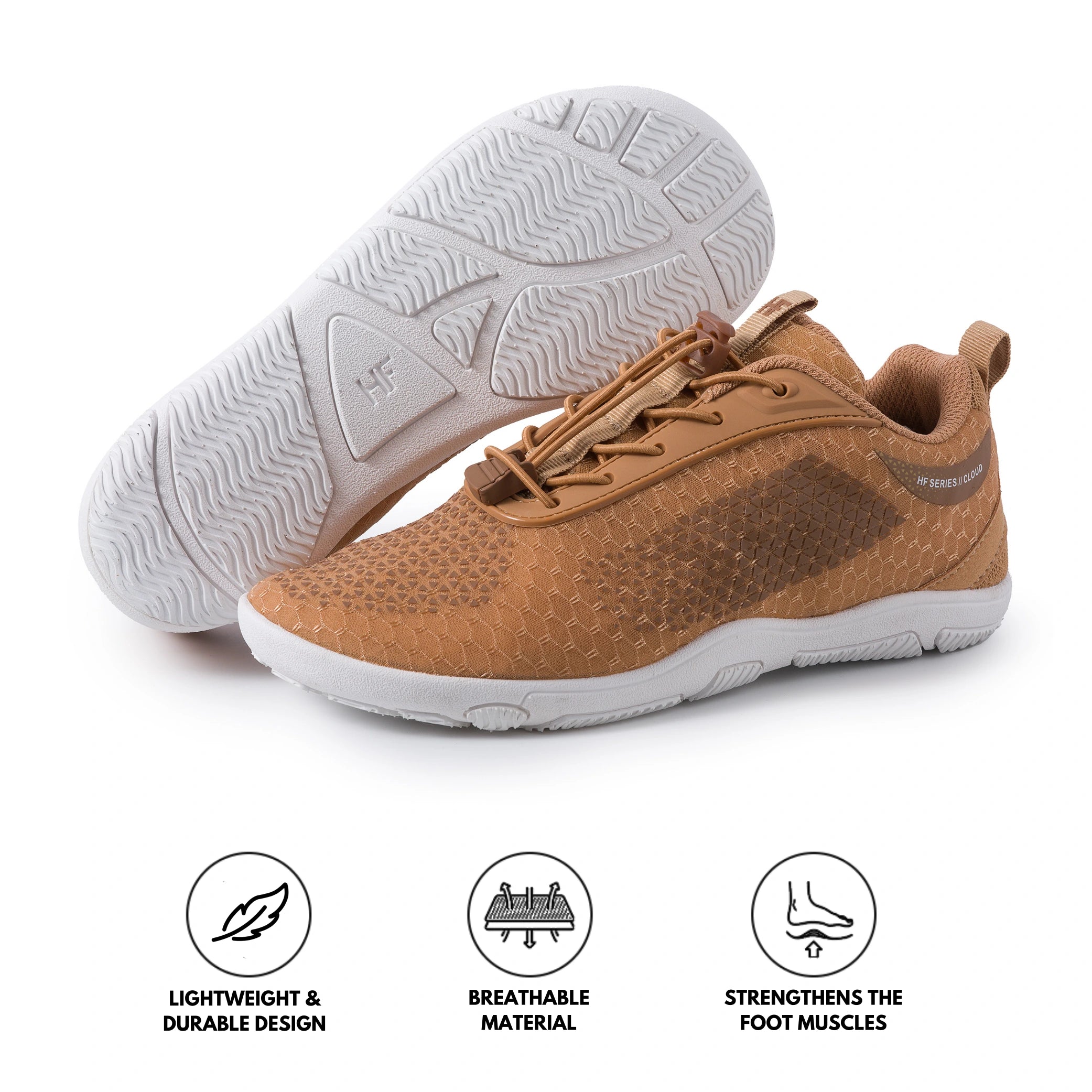 HF Series x Cloud - Chaussures Pieds Nus Ergonomiques et Confortables (Unisexe)