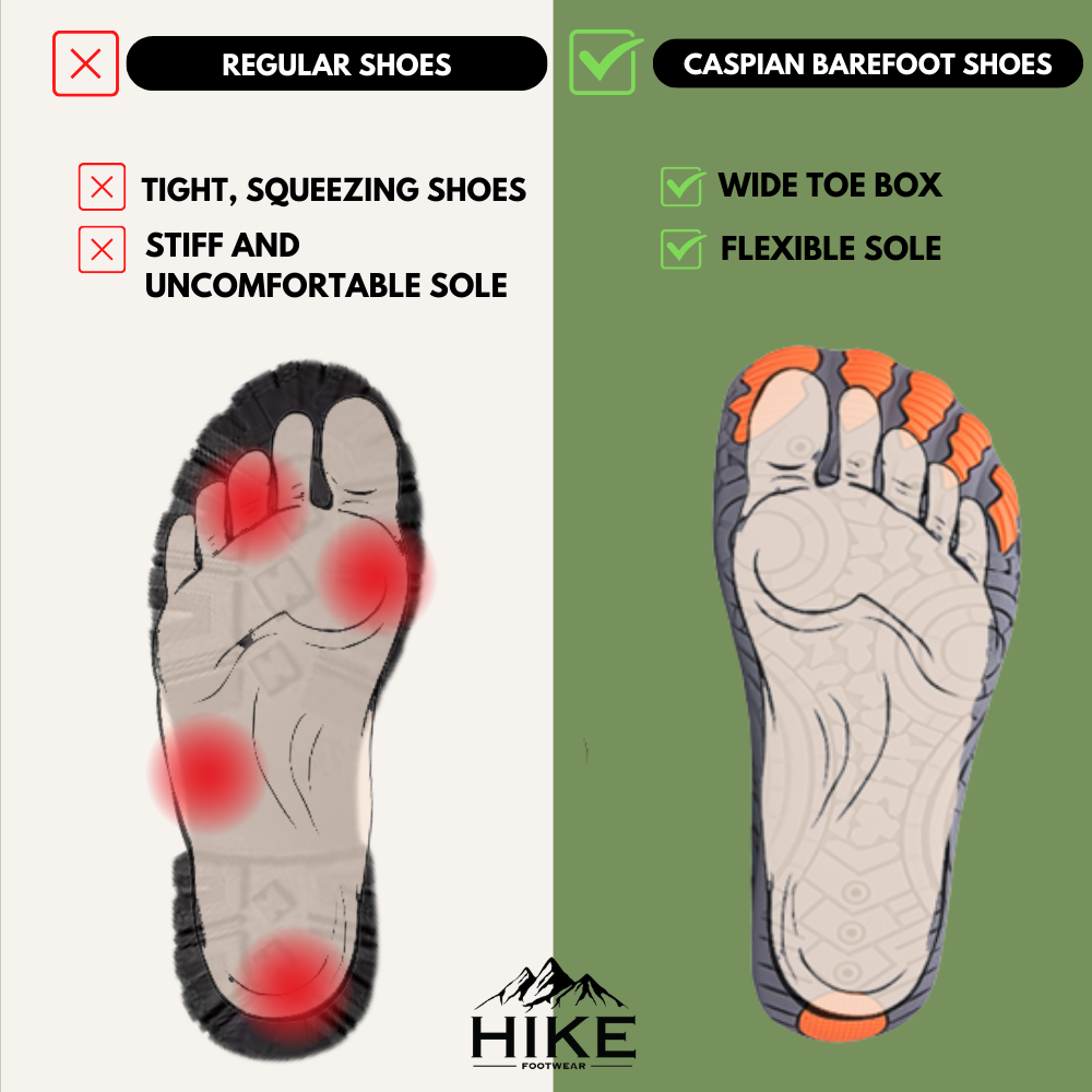 Caspian Adventure - Outdoor & non-slip barefoot shoes (Unisex) (BOGO)