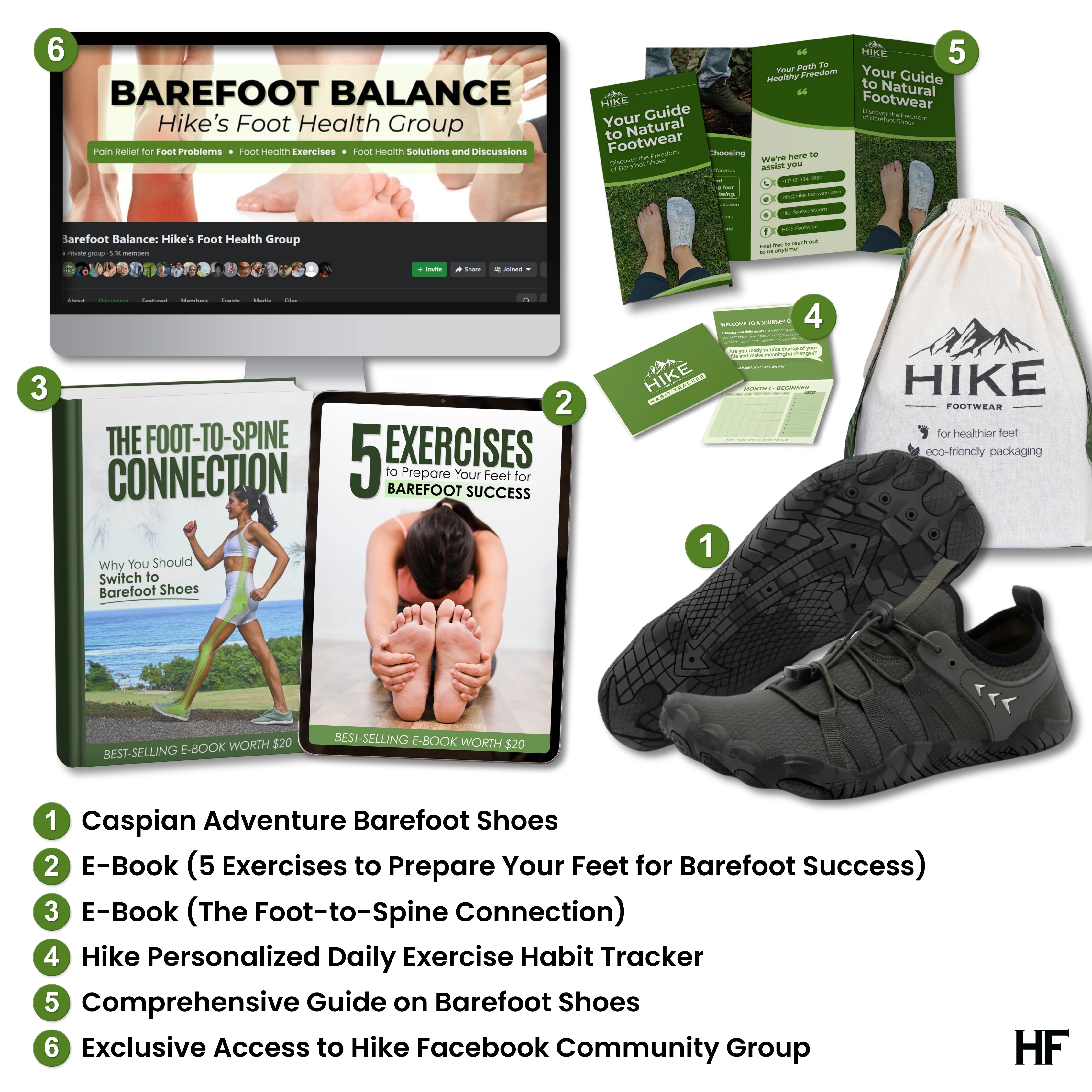 Caspian Adventure - Zapatilla barefoot antideslizantes para exteriores (Compre uno y consiga otro)