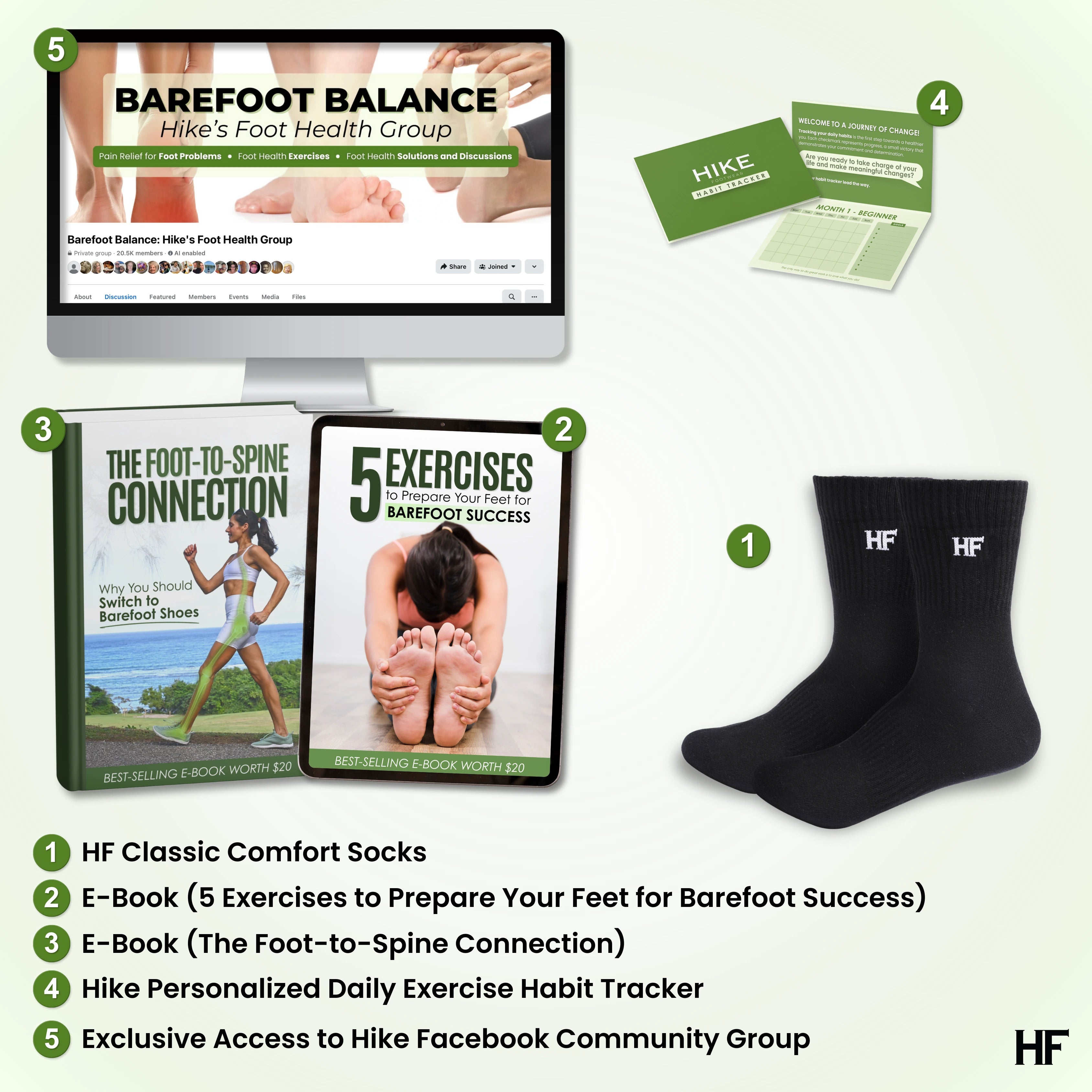 HF Classic Comfort - Warm & Breathable Socks