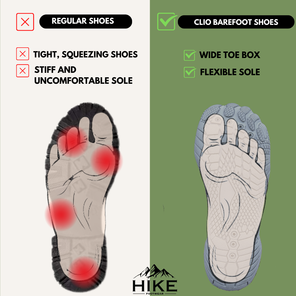 Clio Flex - Healthy & Comfortable Barefoot Shoes (Unisex) (BOGO)