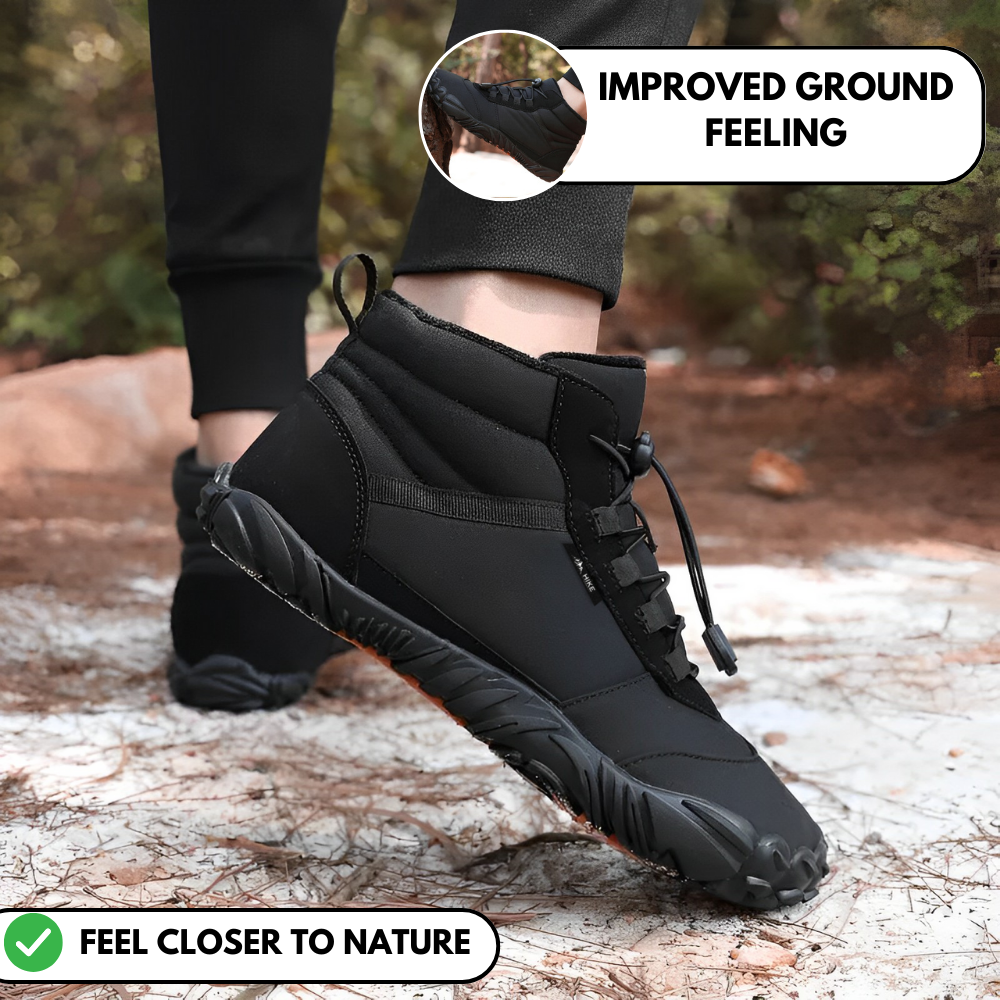 Evian Master - Non-slip & universal winter barefoot shoe – Hike Footwear