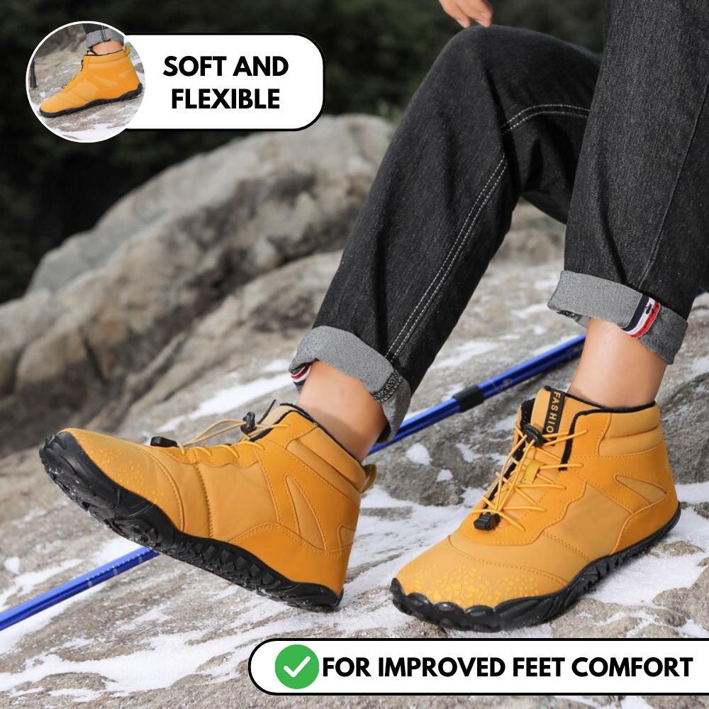 Vindra Flex - Non-slip & universal winter barefoot shoe (Waterproof ...
