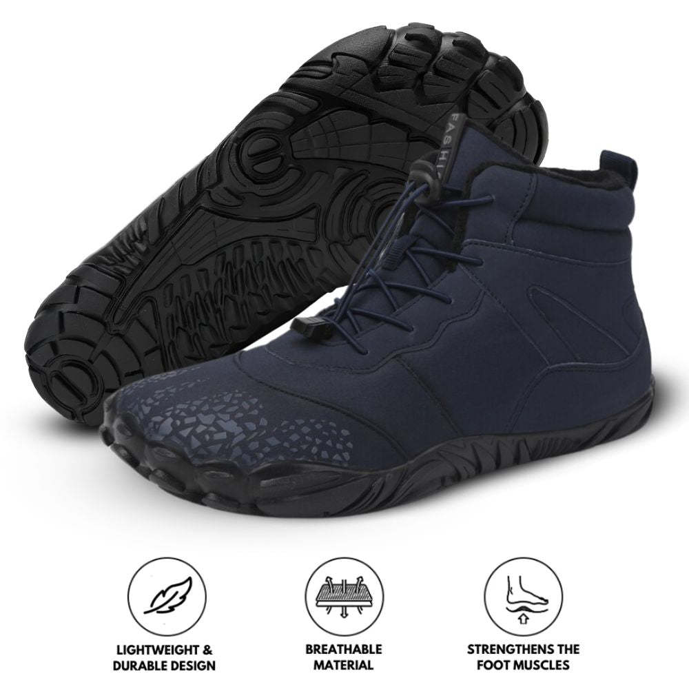 Vindra Flex - Antislip & Universele Winter Barefoot Schoen (Waterdicht)