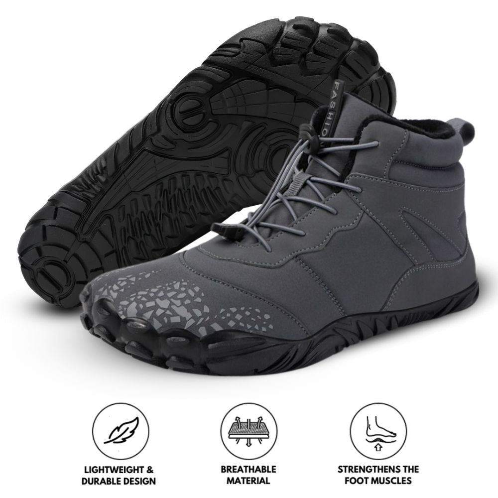 Vindra Flex - Rutschfester & universal Winter-Barfußschuh (Waterproof)