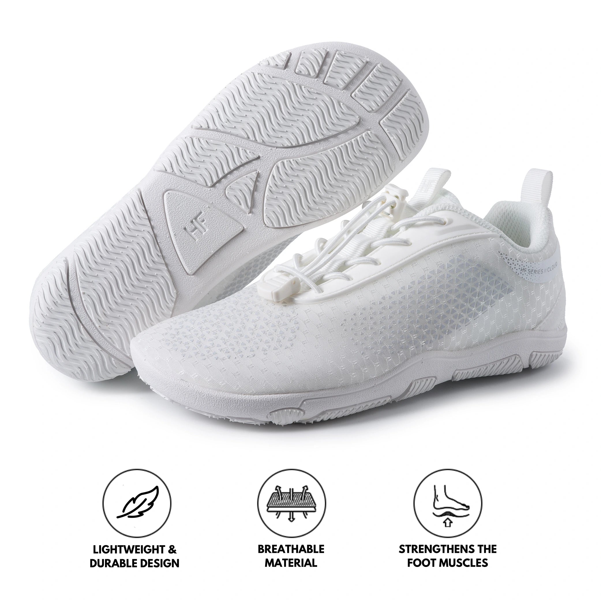 HF Series x Cloud - Chaussures Pieds Nus Ergonomiques et Confortables (Unisexe)