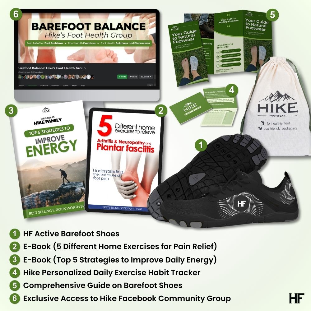 HF Active - Active Lifestyle & Pain Relief Barefoot Shoes (Unisex)