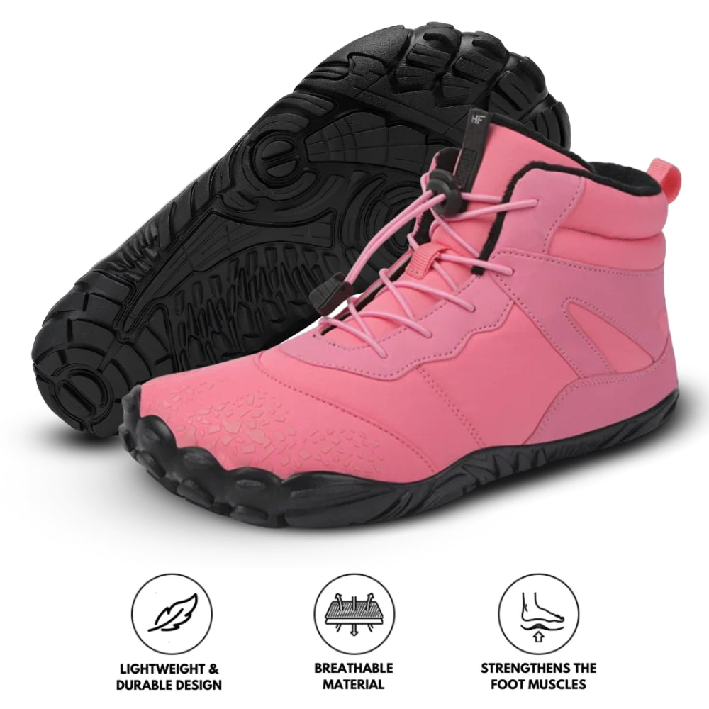 Vindra Flex - Zapatilla barefoot de invierno antideslizante y universal (Impermeable)