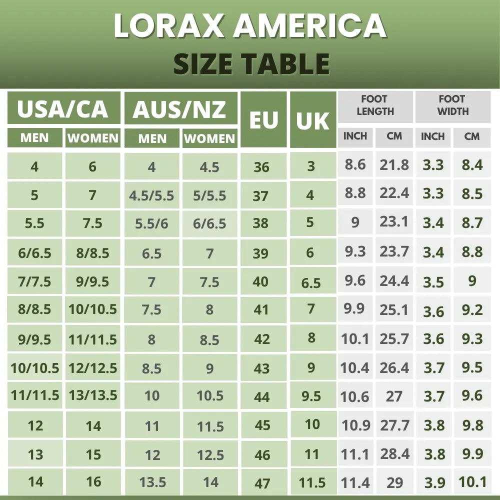 Lorax America - Gesunde & rutschfeste Barfußschuhe (Unisex) [Limitierte Edition]