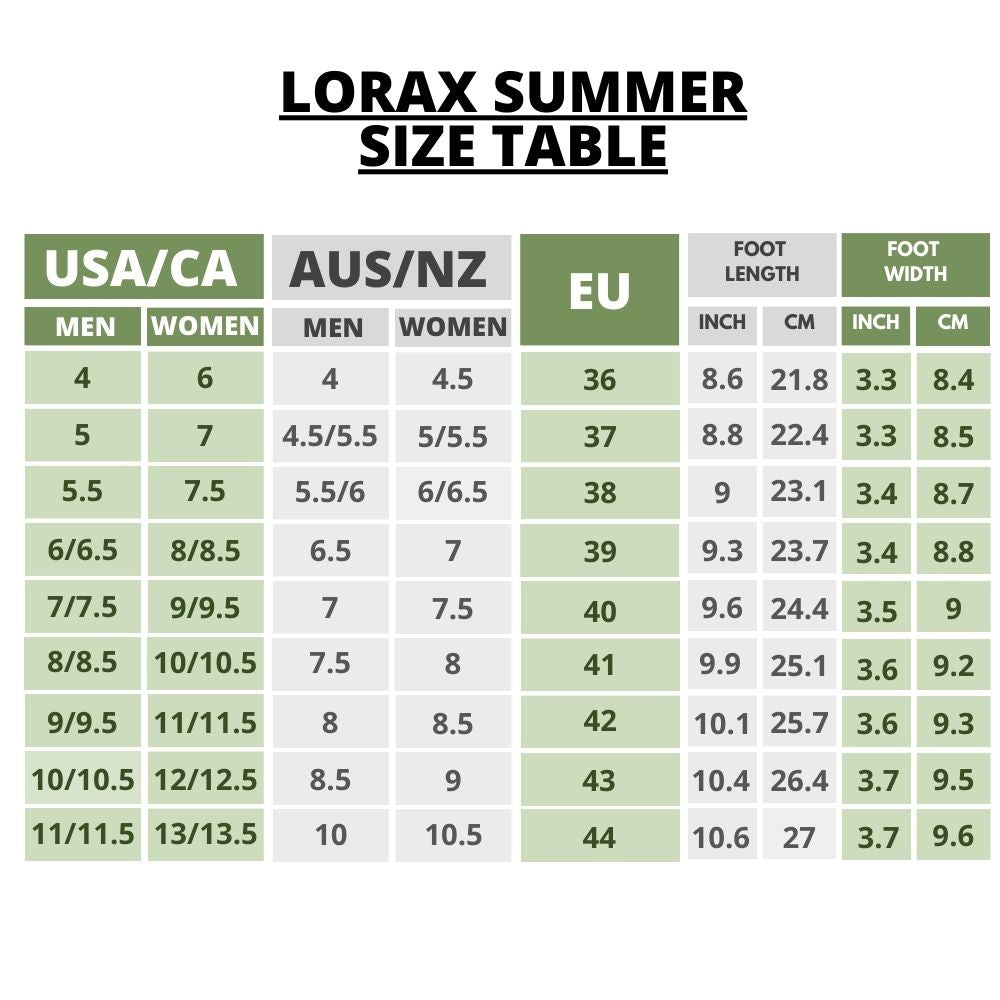 [NEW] Lorax Summer  - Gesunde & rutschfeste universal Barfußschuhe (Unisex)