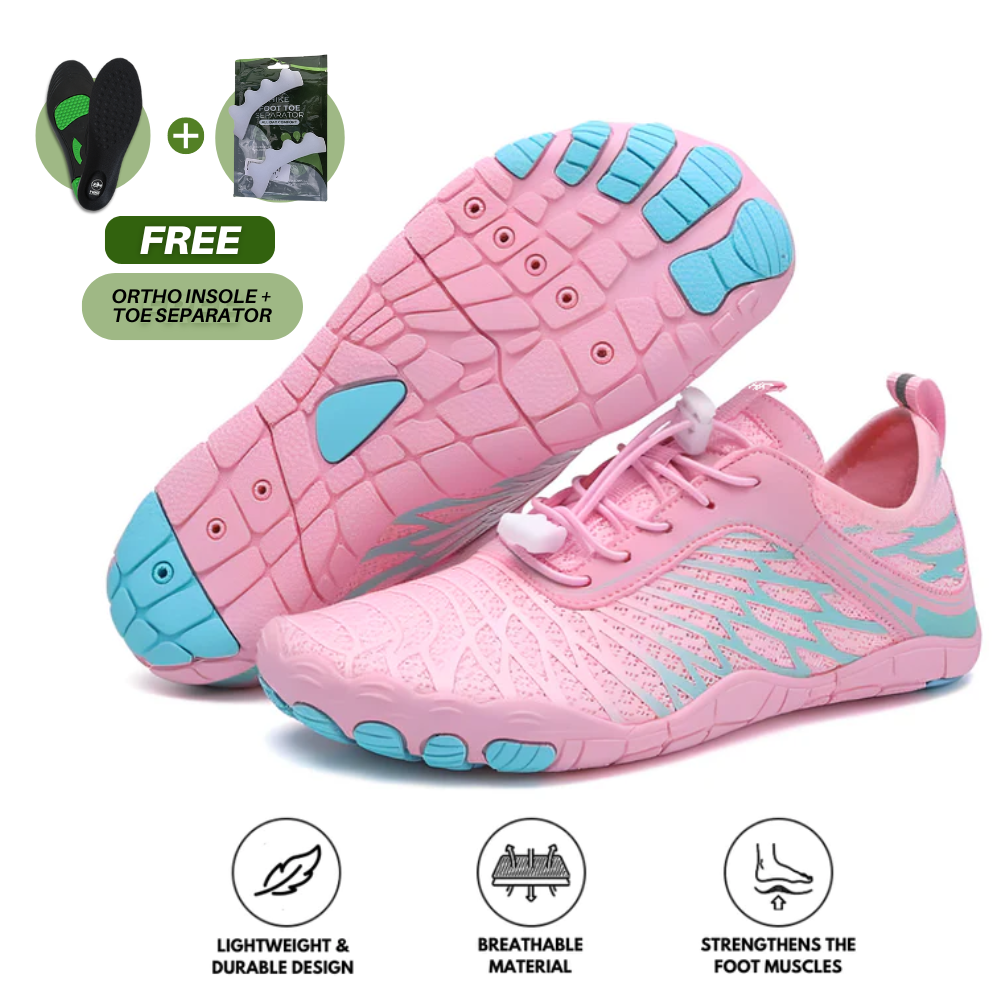 Lorax Pro - Healthy & non-slip barefoot shoes - FREE Ortho Insole + Toe Separator