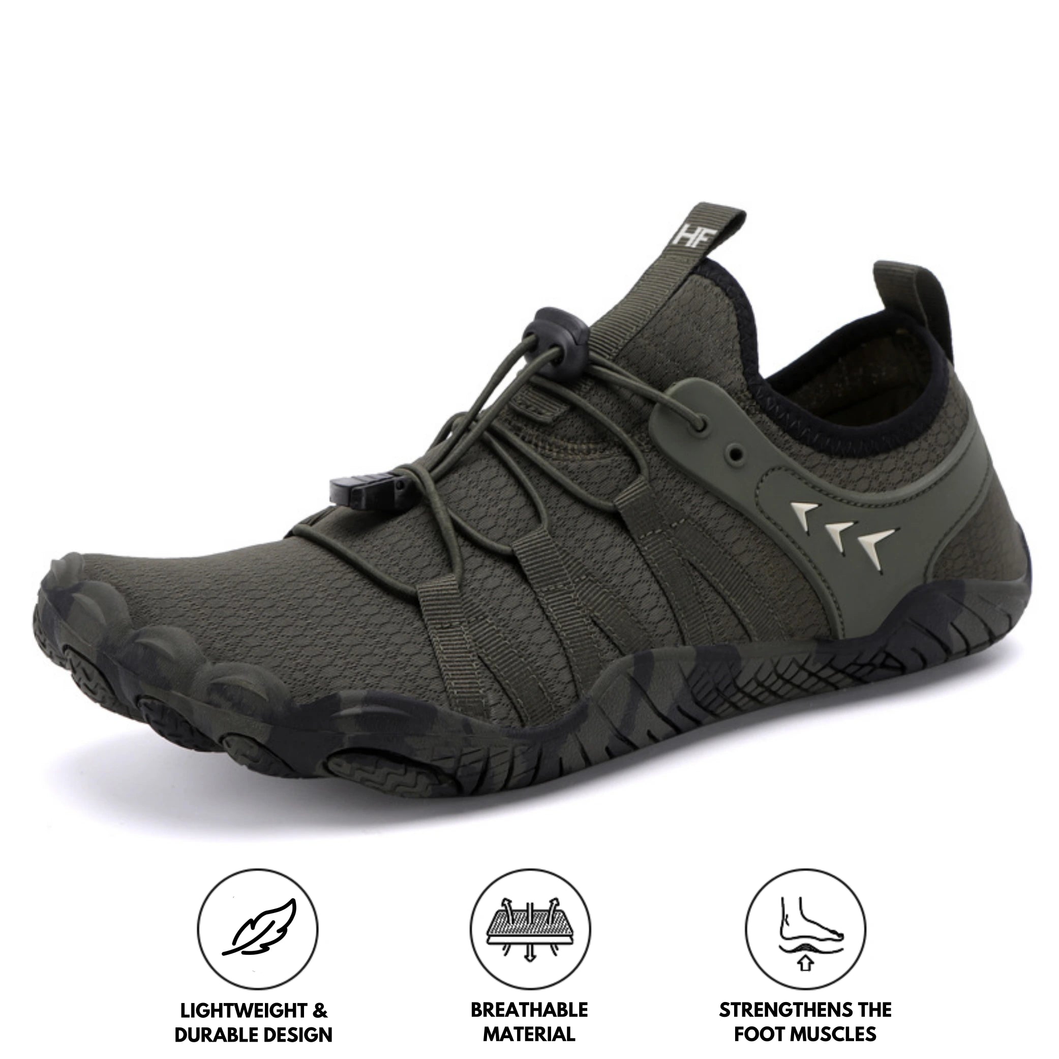 Caspian Adventure - Chaussures pieds nus outdoor & antidérapantes (Unisexe) (BOGO)