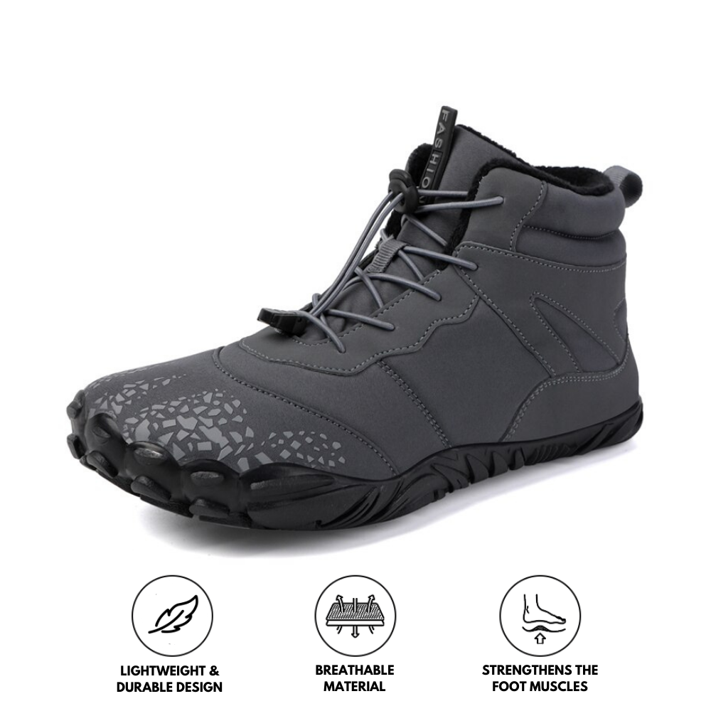 Vindra Flex - Non-slip & universal winter barefoot shoe (Waterproof ...