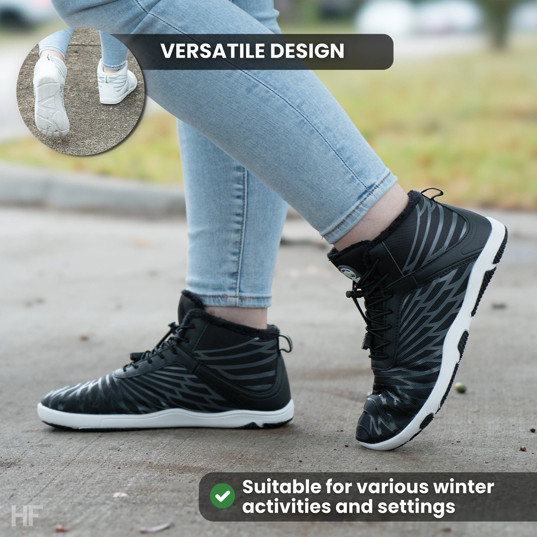 [NOUVEAU] Lorax Winter - Chaussures Pieds Nus Ergonomiques & Confortables pour l'Hiver (Unisexe)