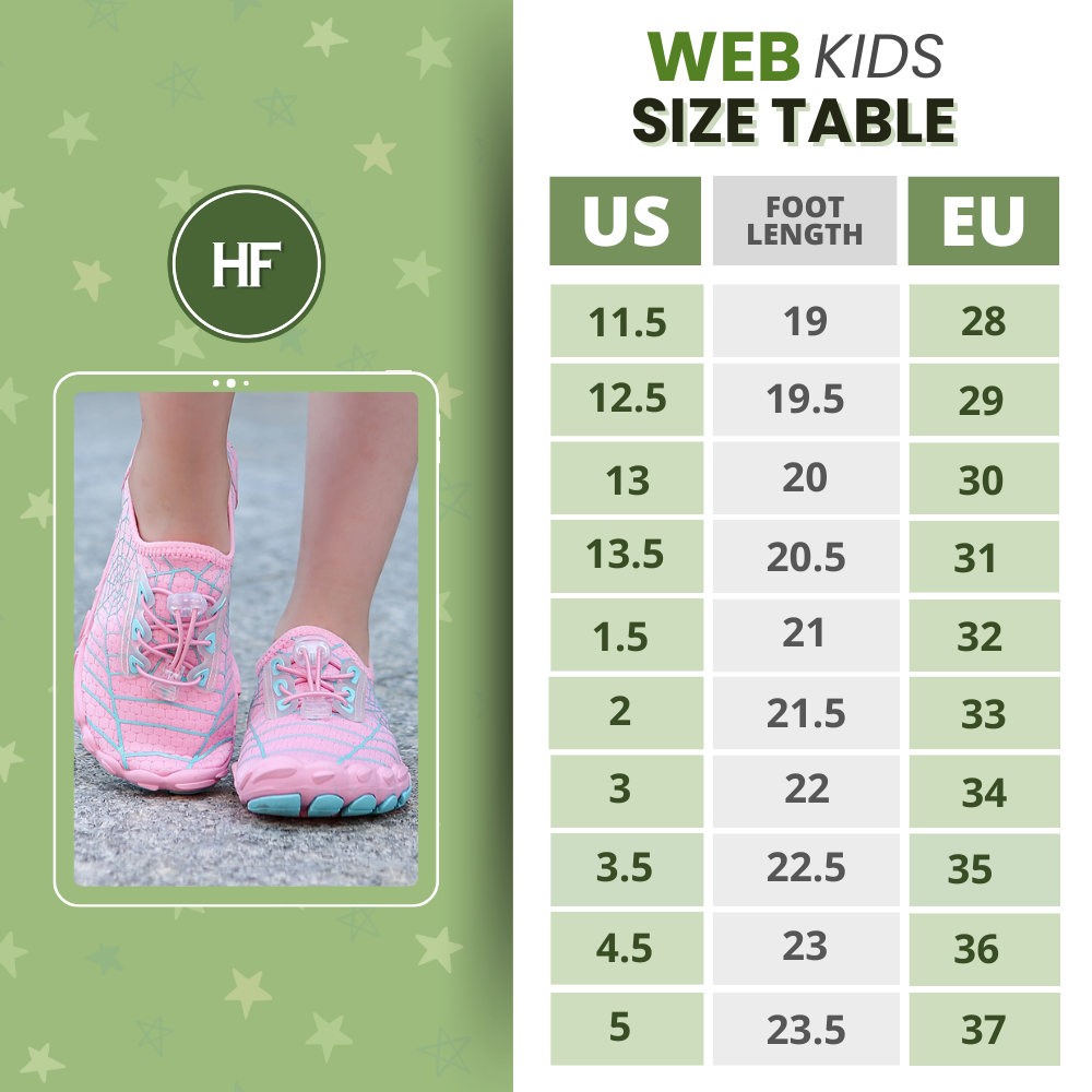 WebKids Barefoot Schoenen - Unieke Barefoot Schoenen Voor Kinderen