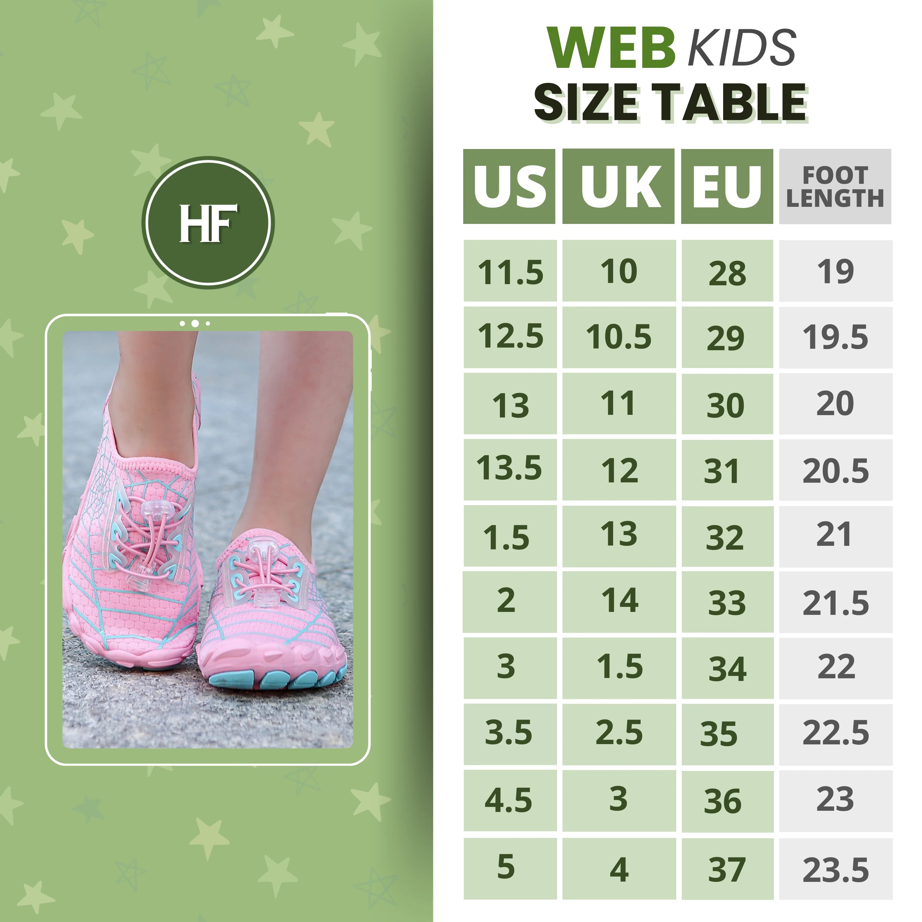 WebKids Barefoot Shoes - Quick Dry Barefoot Shoes For Kids
