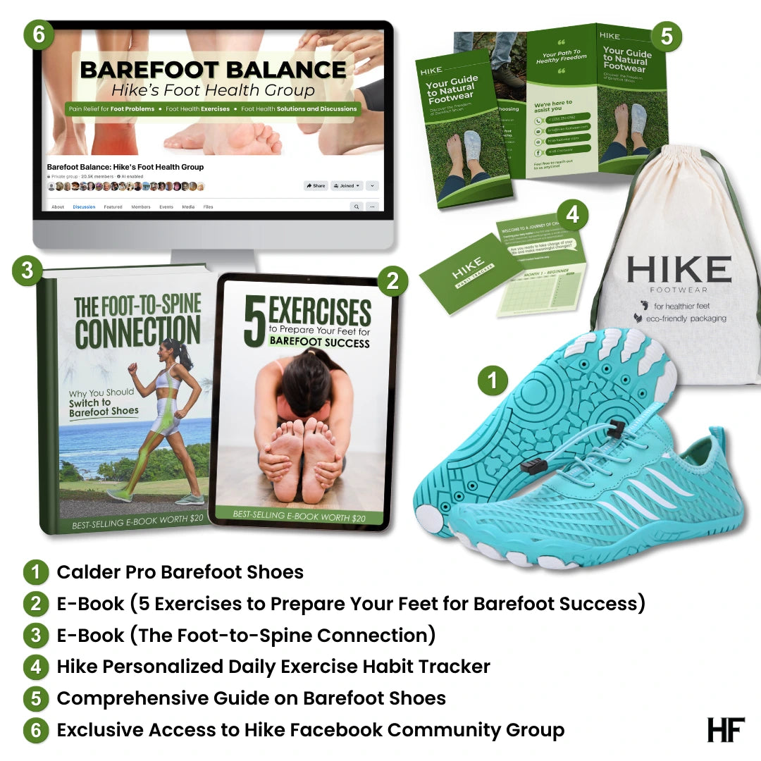 Calder Pro - pustende og sklisikre universelle barfotsko